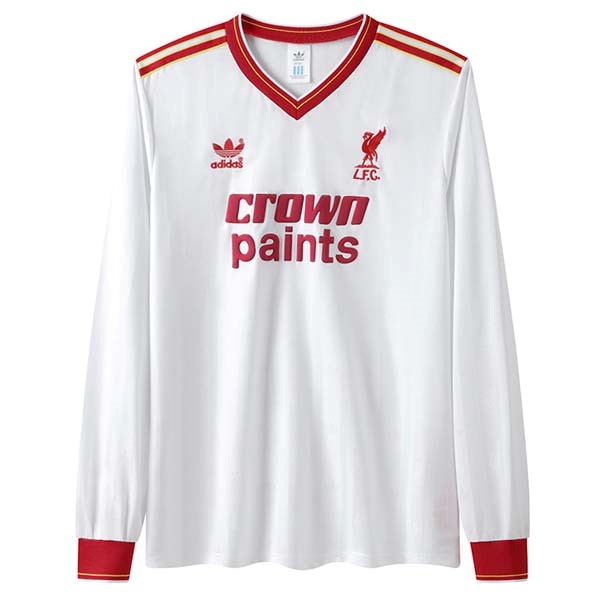 Camiseta Liverpool 2ª ML Retro 1985-87